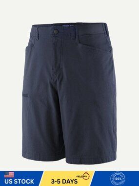 Patagonia Men's Venga Rock Shorts Smolder Blue Color